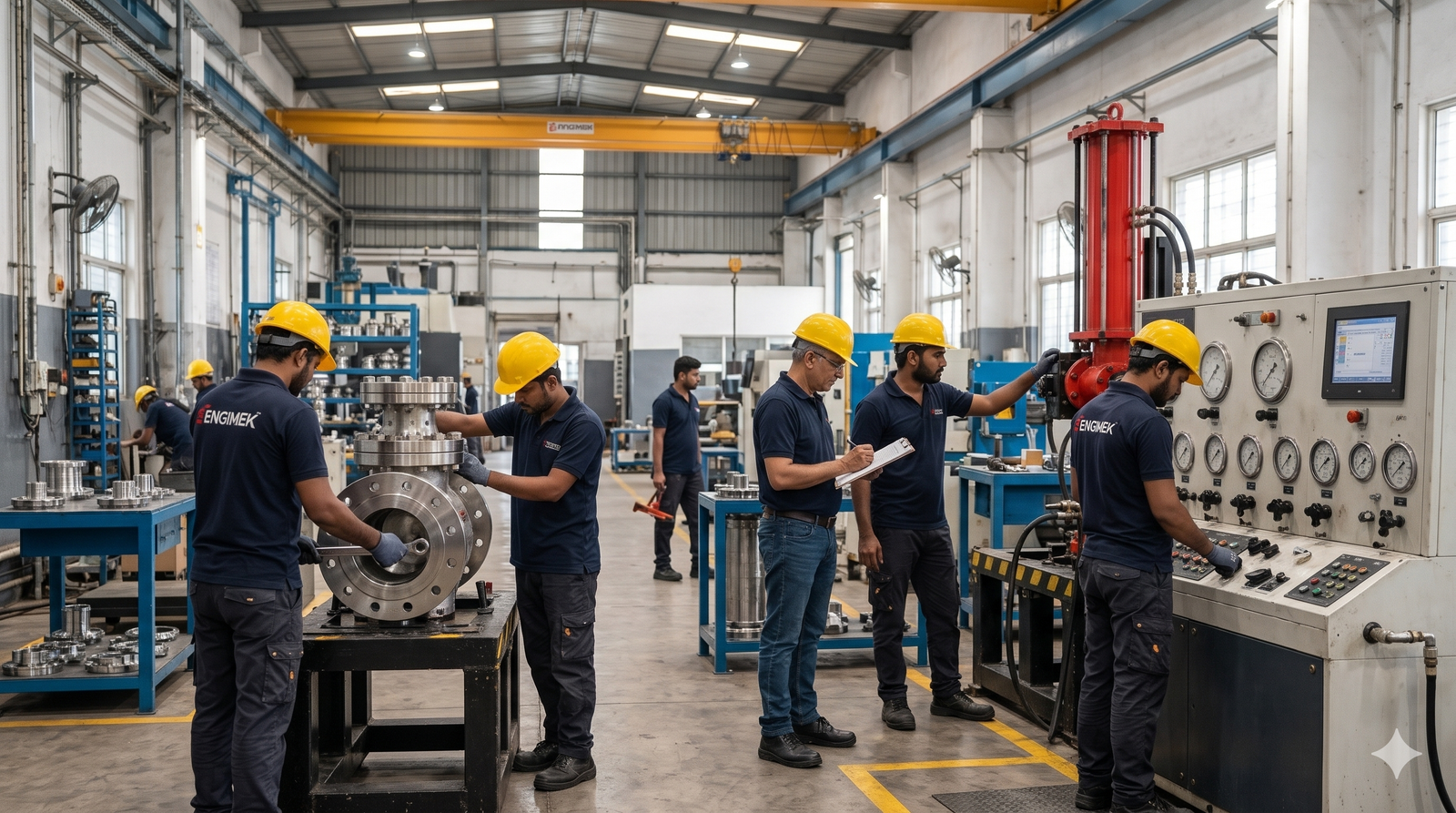 ENGIPRO SOLUTIONS LLP Modern Valve Manufacturing Facility in Ahmedabad Gujarat