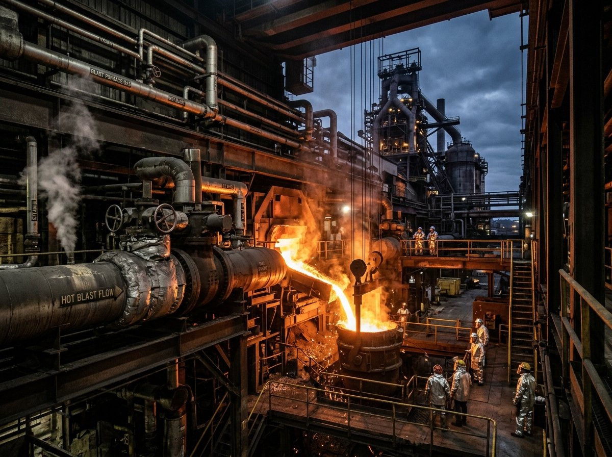 Steel Manufacturing Mill and Blast Furnace Valves